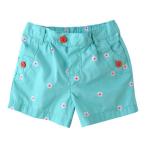 ショートパンツ(フラワー・ブルー)カーターズ
