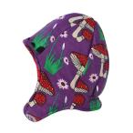 スヌージー Snoozy 中綿入り 内フリース 帽子(キノコ・防寒)ベビー