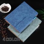 手帳 システム手帳 メモ帳 男女兼用 レッド ブルー グリーン グレー 軽量 薄型 コンパクト フェイクレザー A5サイズ シンプル 無地