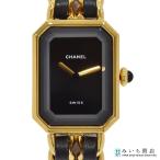質屋 稼働 腕時計 CHANEL シャネル プルミエール L クォーツ 総重量約49.6g 黒文字盤 2025年2月電池 H14991 みいち質店