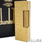 質屋 Dunhill ダンヒル ガスライター ローラー式 ゴールドカラー 喫煙具 着火未確認 ケース有 eco1731 みいち質店