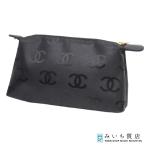 ломбард CHANEL Chanel сумка косметичка здесь Mark черный чёрный H25301-2... ломбард 