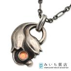 質屋 GEORG JENSEN ジョージジェンセン ネックレス 1999 イヤーペンダント ローズクォーツ 約13.4g アクセサリー yo687 みいち質店