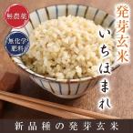 発芽玄米 無農薬 いちほまれ 5Kg 優しい甘さでなめらか食感 令和5年福井県産 無農薬・無化学肥料栽培 真空パック 送料無料 ★アブシジン酸は検出されません