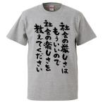 おもしろTシャツ 社会の厳しさはもういいので社会の楽しさを教えてください  ギフト プレゼント 面白 メンズ 半袖 無地 漢字 雑貨 名言 パロディ 文字