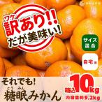 ※2026年度先行予約※ 訳あり それでも 熟成みかん 箱込 10kg (内容量9.2kg) サイズミックス B品 有田みかん 和歌山県産 家庭用 ※2026年1月15日より出荷