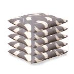 座布団カバー 55×59 5枚セット 銘仙�