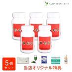 【選べるおまけ付き】【5個セット】田七錠 300錠×5箱でんしち ウチダ和漢薬