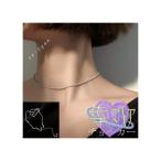  короткое колье колье женский аксессуары простой бордо Heart велюр rupis Kirakira S925 серебряный 