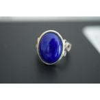 Yahoo! Yahoo!ショッピング(ヤフー ショッピング)146-15特売 フリーサイズ 天然大粒ラピスラズリ 青金石 シルバー リング 指輪12月誕生石 父の日 彼氏 プレゼント 誕生日 結婚式