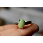 Yahoo! Yahoo!ショッピング(ヤフー ショッピング)15 特売 天然 黄緑 本翡翠 ミャンマー リング 指輪 レディース 母の日 誕生日 フリーサイズ お祝い お正月 結婚記念日