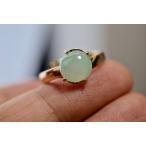 Yahoo! Yahoo!ショッピング(ヤフー ショッピング)30 特売 天然 薄緑 本翡翠 ミャンマー リング 指輪 レディース 母の日 誕生日 フリーサイズ お祝い お正月 結婚記念日