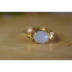 Yahoo! Yahoo!ショッピング(ヤフー ショッピング)E195 上品 天然ミャンマー産 白瓷 本翡翠  指輪 蝶々 リング 母の日 誕生日 フリーサイズ