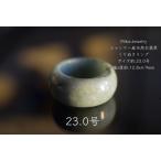 Mika-Jewelry-HS128 特売 23.0号 ミャンマー産 天然 本翡翠 リング 指輪 硬玉 くりぬき 誕生石