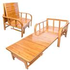 ソファーベッド 竹庭 1台2役 座椅子とベッド両用 耐荷重200kg サイドレール付きベッド 天然竹製 ベッドフレーム シングルベッド 一人暮らし 通気性?抗菌性高い