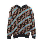 ショッピングフェンディ フェンディ FFロゴ ブランドオフ FENDI ウール ニット 中古 レディース