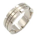 カルティエ タンクフランセーズ リング ブランドオフ CARTIER K18WG（ホワイトゴールド） リング・指輪 750WG 中古 メンズ レディース