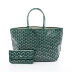 ゴヤール サンルイPM ブランドオフ GOYARD PVCコーティングキャンバス トートバッグ コーティングキャンバス/レザー 中古 レディース
