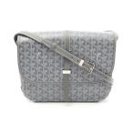 ゴヤール ベルヴェデーレMM ブランドオフ GOYARD PVCコーティングキャンバス ショルダーバッグ ゴヤールディンキャンバス/レザー 中古 レ