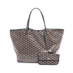 ゴヤール サンルイGM ブランドオフ GOYARD PVCコーティングキャンバス トートバッグ コーティングキャンバス/レザー 中古 レディース