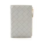 爆買 ボッテガヴェネタ イントレチャート ブランドオフ BOTTEGA VENETA 二つ折り財布 ラムスキン レディース