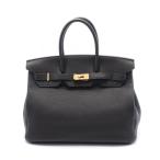 エルメス バーキン35 ブランドオフ HERMES レザー ハンドバッグ トゴ 中古 レディース