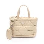 プラダ TESSUTO QUILTIN Re-Nylon パデッド ブランドオフ PRADA ナイロン トートバッグ ナイロン 中古 レディース