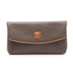 セリーヌ マカダム ブランドオフ CELINE PVCコーティングキャンバス セカンドバッグ クラッチバッグ レザー 中古 レディース