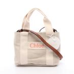 ショッピングchloe クロエ ブランドオフ Chloe キャンバス トートバッグ キャンバス レディース
