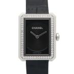 シャネル ボーイフレンド ブランドオフ CHANEL ステンレススチール 腕時計 SS/クロコ革 中古 レディース