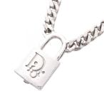 ショッピングdior ディオール Diorロゴ ブランドオフ Dior ステンレススチール ネックレス 中古 レディース