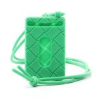  Bottega Veneta сетка бренд off BOTTEGA VENETA Raver футляр для карточек силикон б/у женский 