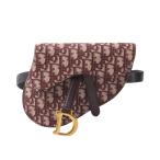 . покупка Dior SADDLE седло ob утечка бренд off Dior парусина сумка-пояс Jaguar do б/у женский 