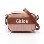 クロエ ブランドオフ Chloe レザー ショルダーバッグ レザー/キャンバス/コーデユロイ レディース
