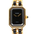 シャネル プルミエール S ブランドオフ CHANEL GP（ゴールドメッキ） 腕時計 GP/革 中古 レディース