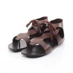 エルメス ガラテ ブランドオフ HERMES レザー サンダル 中古 レディース