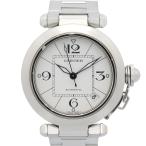 カルティエ パシャC ボーイズ ブランドオフ CARTIER ステンレススチール 腕時計 SS 中古 ボーイズ