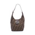 フェンディ ズッカ ブランドオフ FENDI キャンバス ハンドバッグ ナイロン 中古 レディース