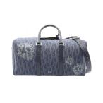  Dior DIOR × Denim Tears Ran go50ob утечка деталь автограф бренд off Dior парусина сумка "Boston bag" Denim парусина б/у 