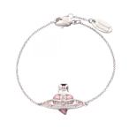 ヴィヴィアンウエストウッド NEW DIAMANTE HEART ブランドオフ Vivienne Westwood ステンレススチール ブレスレット ブラス レディース