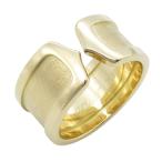 カルティエ C2 リング ブランドオフ CARTIER K18（イエローゴールド） リング・指輪 750YG 中古 レディース