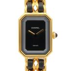 シャネル プルミエール L ブランドオフ CHANEL GP（ゴールドメッキ） 腕時計 GP/革 中古 レディース