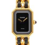 シャネル プルミエール L ブランドオフ CHANEL GP（ゴールドメッキ） 腕時計 GP/革 中古 レディース