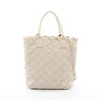 ショッピングボッテガ ボッテガヴェネタ マキシイントレチャート ブランドオフ BOTTEGA VENETA レザー トートバッグ レザー 中古 レディース