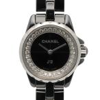 シャネル J12 XS ダイヤベゼル ブラン