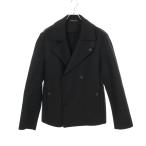  Emporio * Armani JOHNNY LINE бренд off Emporio Armani шерсть бушлат б/у мужской 