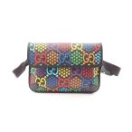 . покупка Gucci GG носорог ketelik бренд off GUCCI PVC покрытие парусина сумка-пояс покрытие парусина б/у мужской 