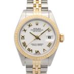 ロレックス デイトジャスト 96番 ブランドオフ ROLEX K18（イエローゴールド） 腕時計 K18/SS 中古 レディース