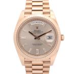 爆買 ロレックス デイデイト 10Pダイヤ ランダム番 ブランドオフ ROLEX K18PG（ピンクゴールド） 腕時計 PG 中古 メンズ