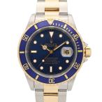 ロレックス サブマリーナ S番 ブランドオフ ROLEX K18（イエローゴールド） 腕時計 K18/SS 中古 メンズ